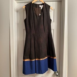 BNWT Boss dress.  Size 6.  The gold detail is gorgeous.